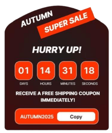 Autumn Sale Slide-in