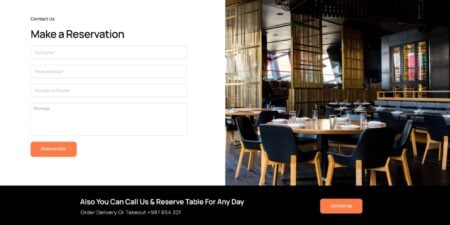 Restaurant Reservation