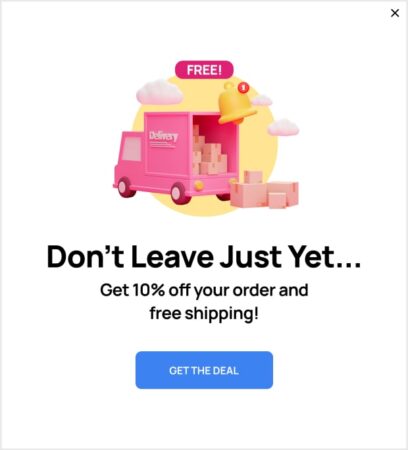 Cart Abandonment – Free Shipping