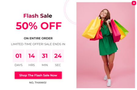 Flash Sale Countdown