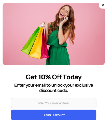 Coupon Unlock with Image