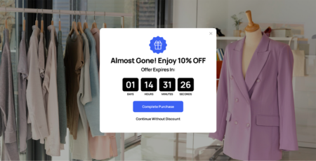 Fullscreen Urgency Discount