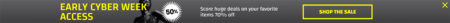 Early Cyber Week Notification Bar